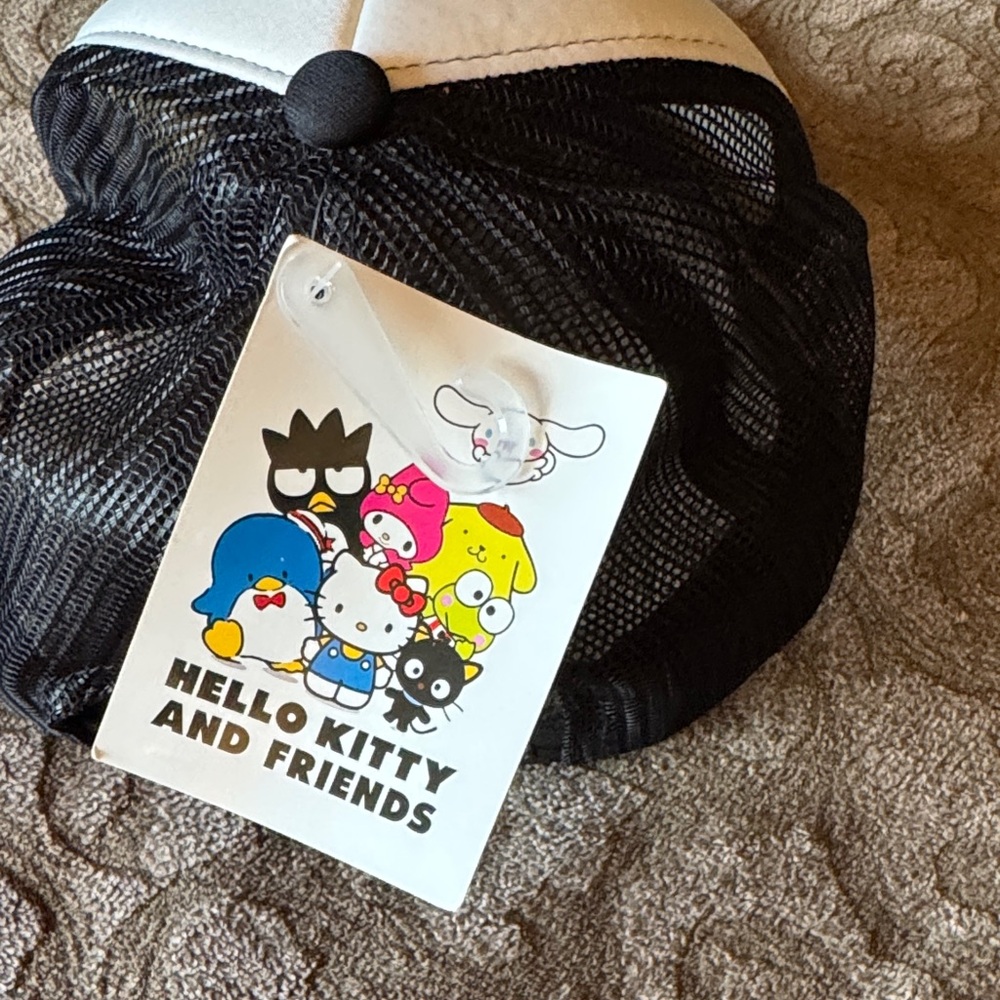 Hello Kitty and Friends Cap - Pink, Black, and White - Picture 3 of 4